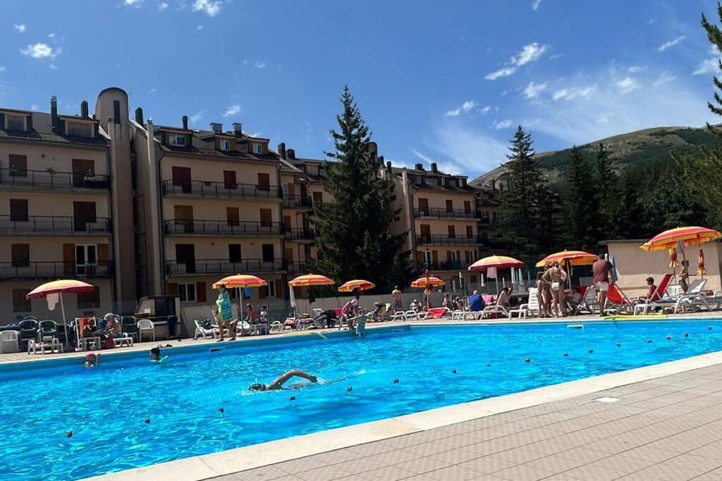 Casa Vacanza Petrari Residence Alt Air Ovindoli Buitenkant foto